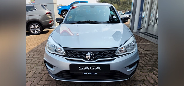 Proton Saga Front View